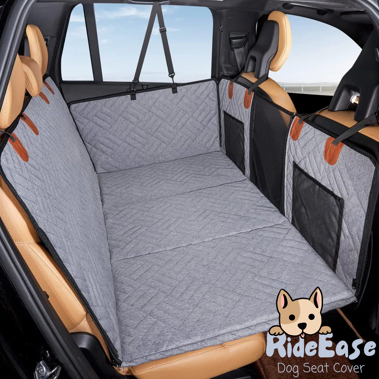 RideEase Dog Car Seat Cover